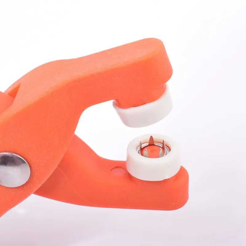 1Pc Plier Tool Plastic Snap Button Kit Clothing Sewing Buttons Installation Tool Sewing DIY Craft Accessries